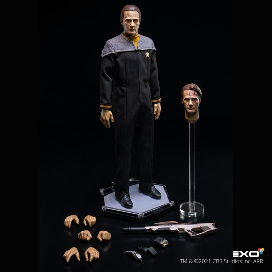 A first look at the new 12-inch First Contact Data from "Star Trek: First Contact" by EXO-6.