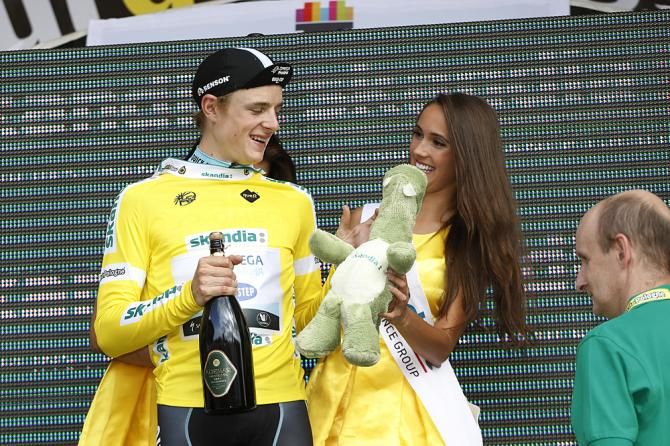 Petr Vakoc (Omega Pharma - QuickStep) Tour of Poland race leader