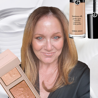 mature women skincare makeup routine