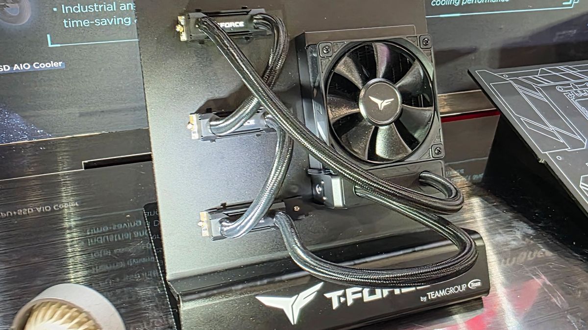 TeamGroup teases new T-Force M.2 coolers