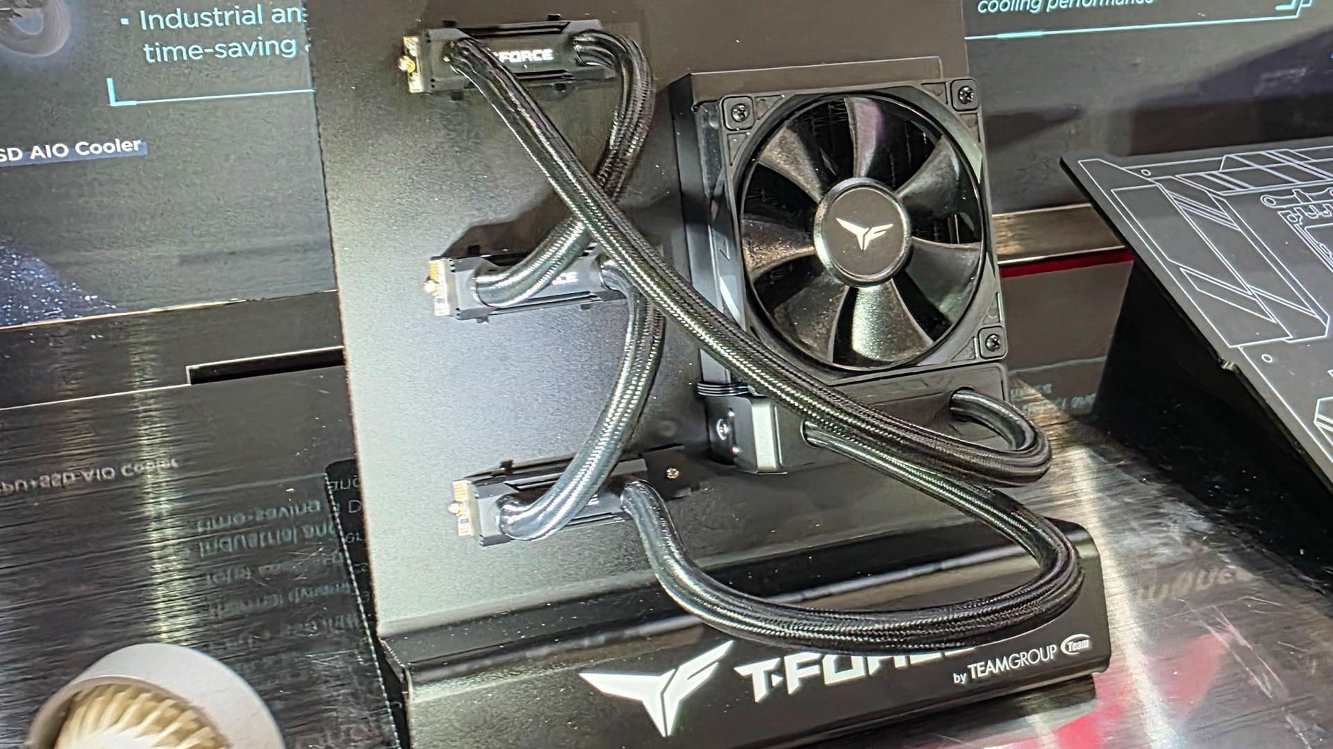 TeamGroup teases new T-Force M.2 coolers