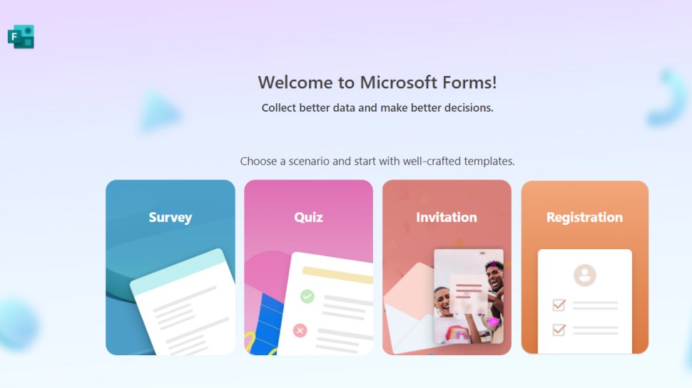 Website screenshot for Microsoft Forms October 2024