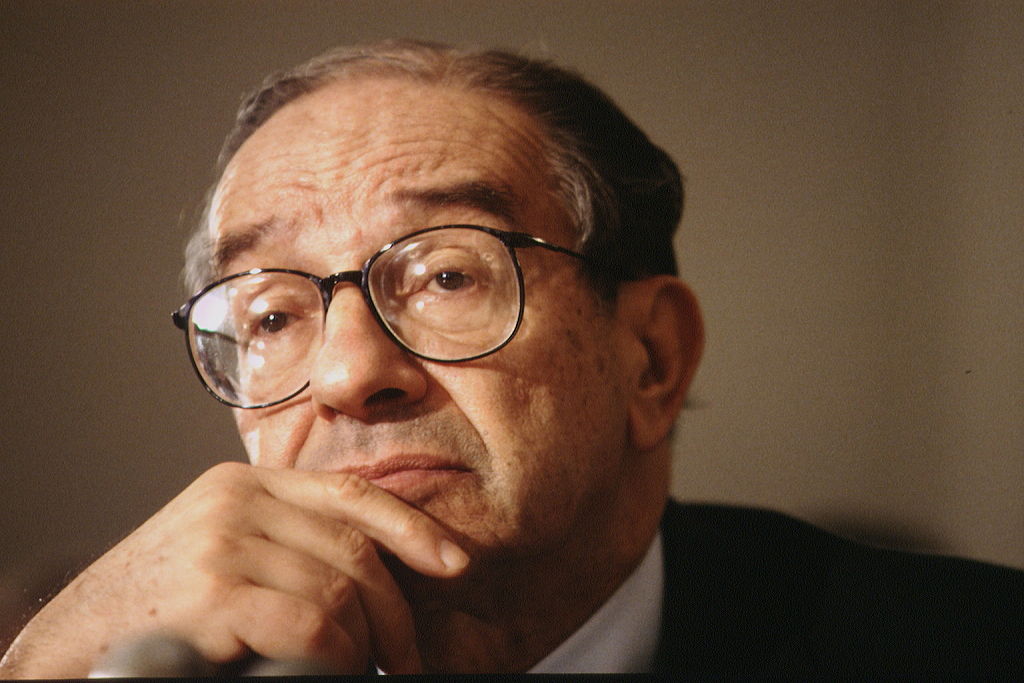 ALAN GREENSPAN, CHAIRMAN OF THE FEDERAL RESERVE