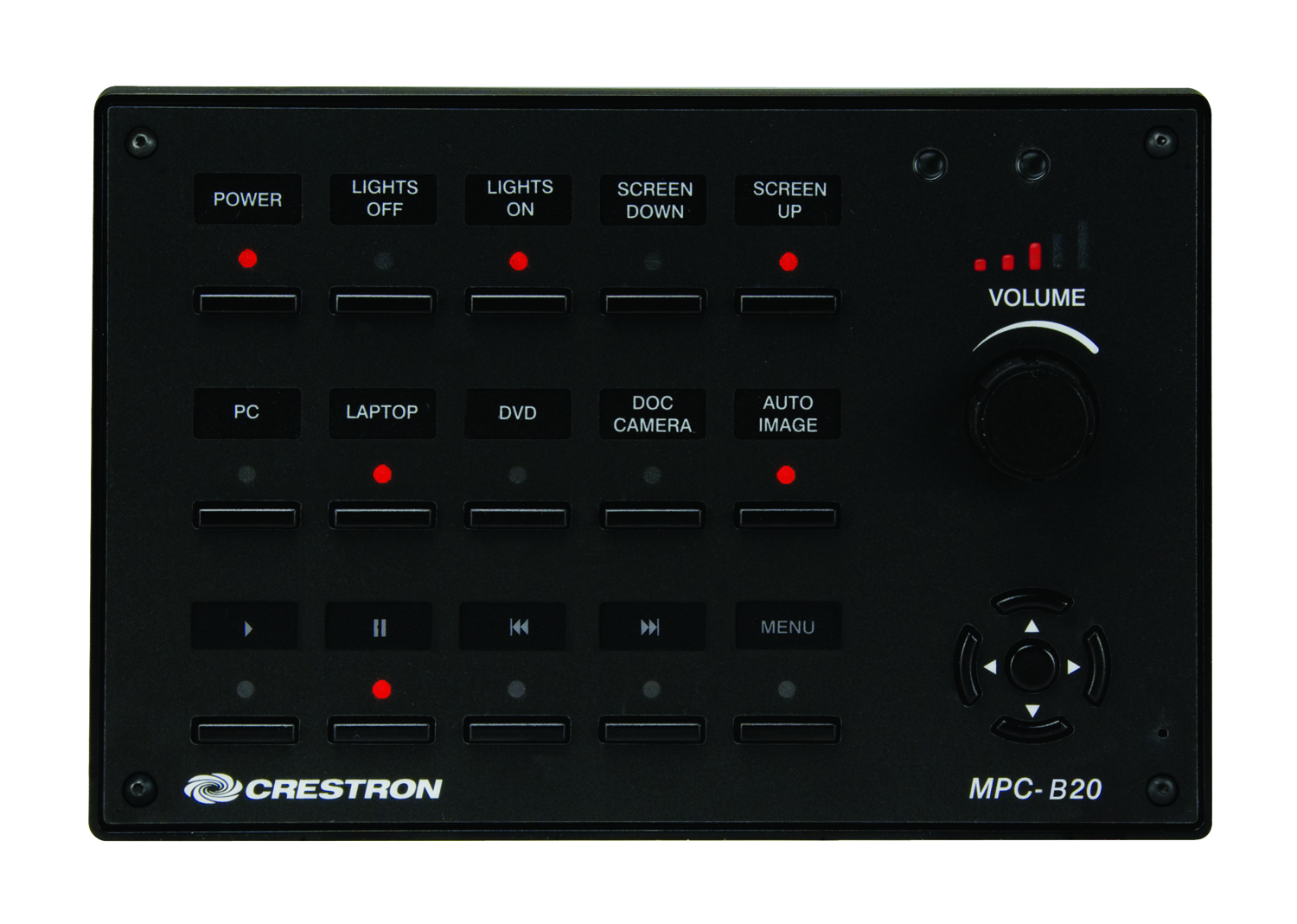 Crestron MP Pushbutton Control Panels Now Available