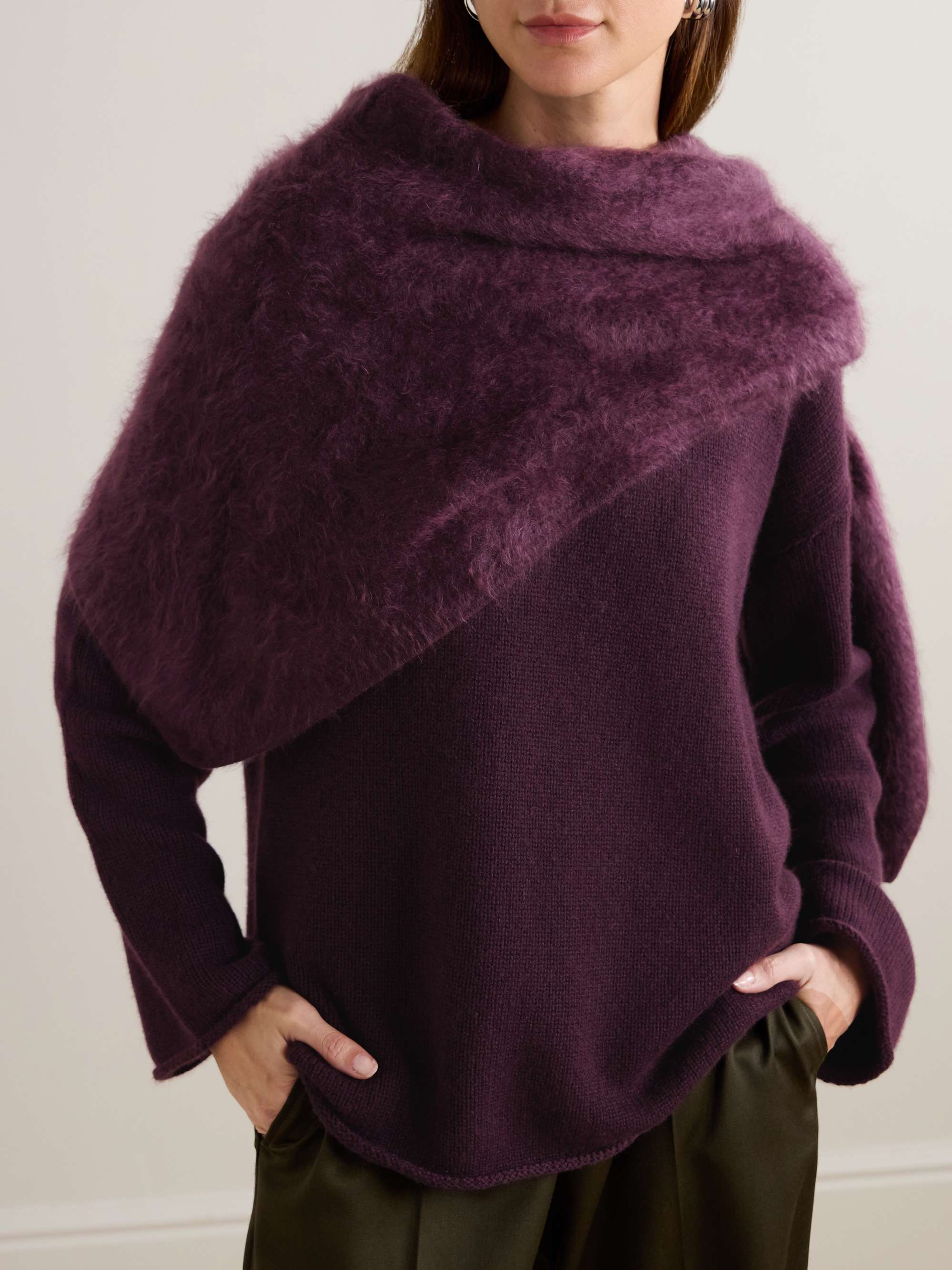 Brushed-Cashmere Bandana