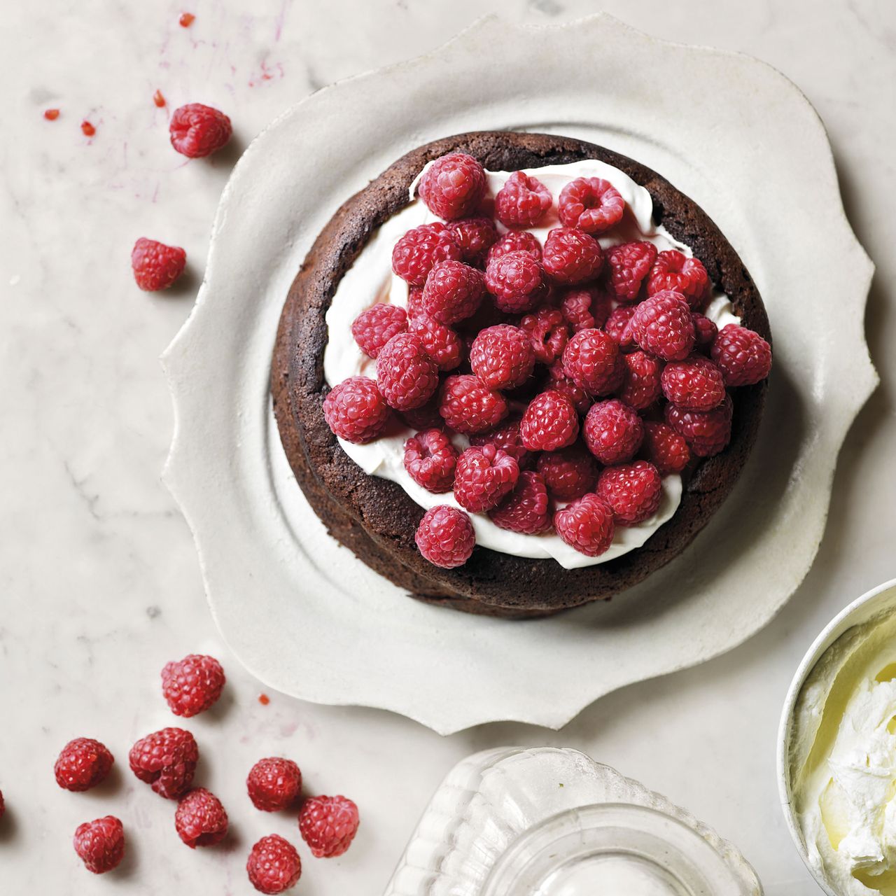 Josephine&#039;s flourless chocolate cake photo