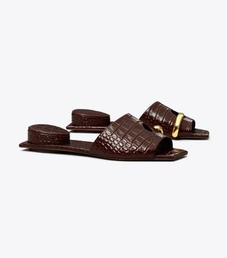 Pierced Mule Sandal