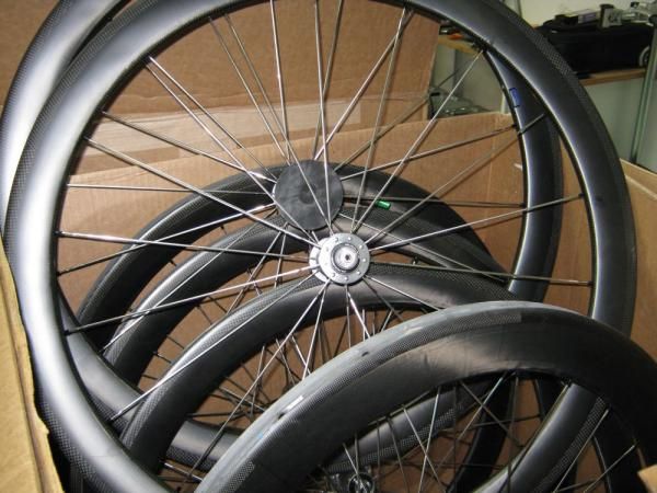 These are the carbon wheels Team Sky will use for the Ardennes Classics