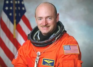 Retired NASA astronaut Mark Kelly, seen here before the launch of the STS-108 space shuttle mission in 2001.