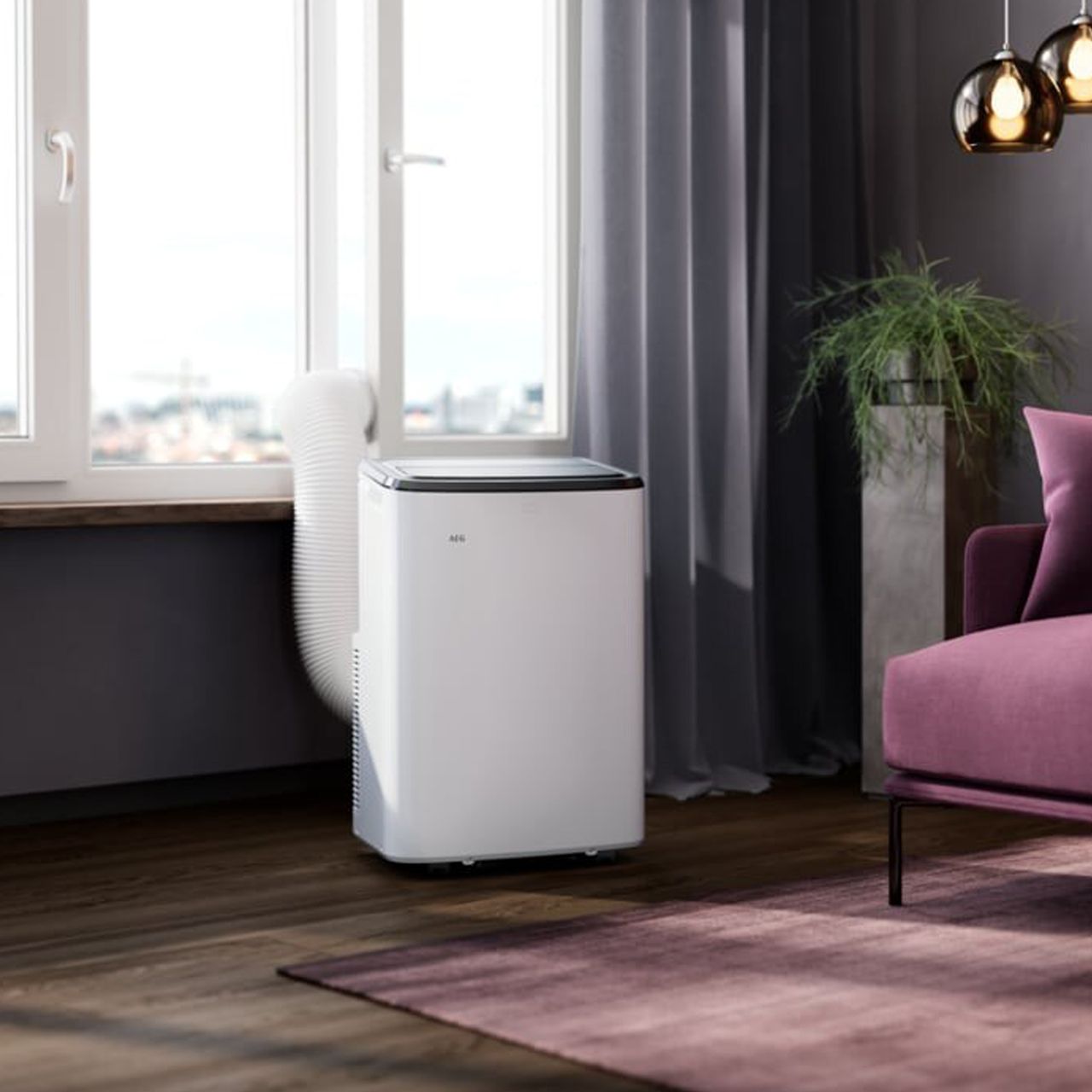 AEG Comfort 6000 Portable Air Conditioner review | Ideal Home