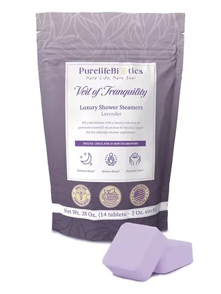 Veil of Tranquility Luxury Shower Steamers