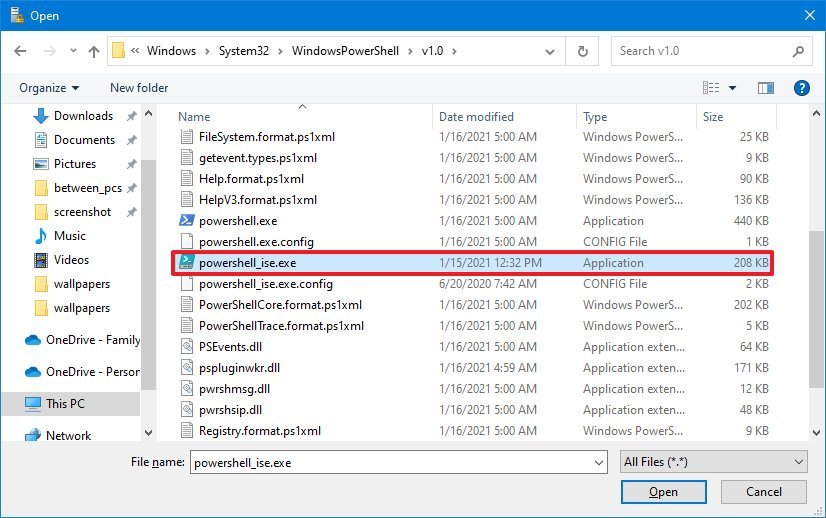 Disable Powershell ISE 32-bit