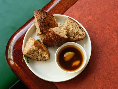 Potato Sourdough with Dipping Gravy at Town