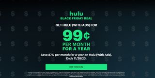 Hulu Black Friday deal