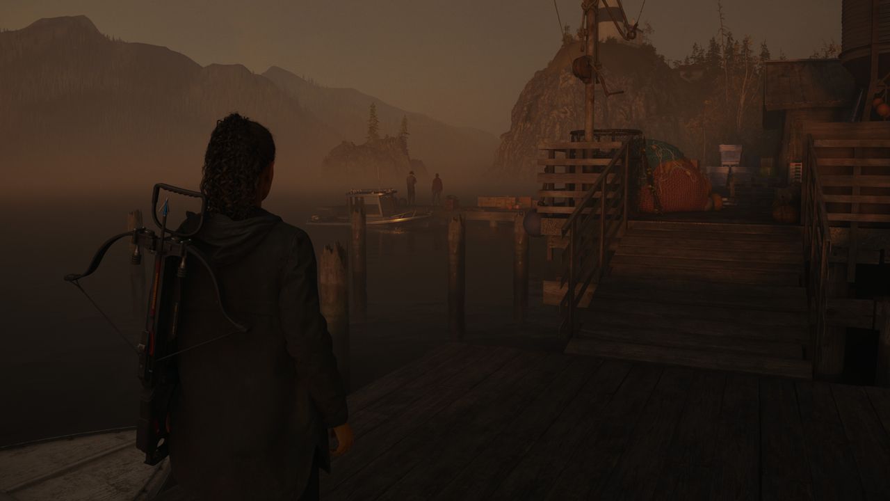 Alan Wake 2 image fidelity comparison screenshots
