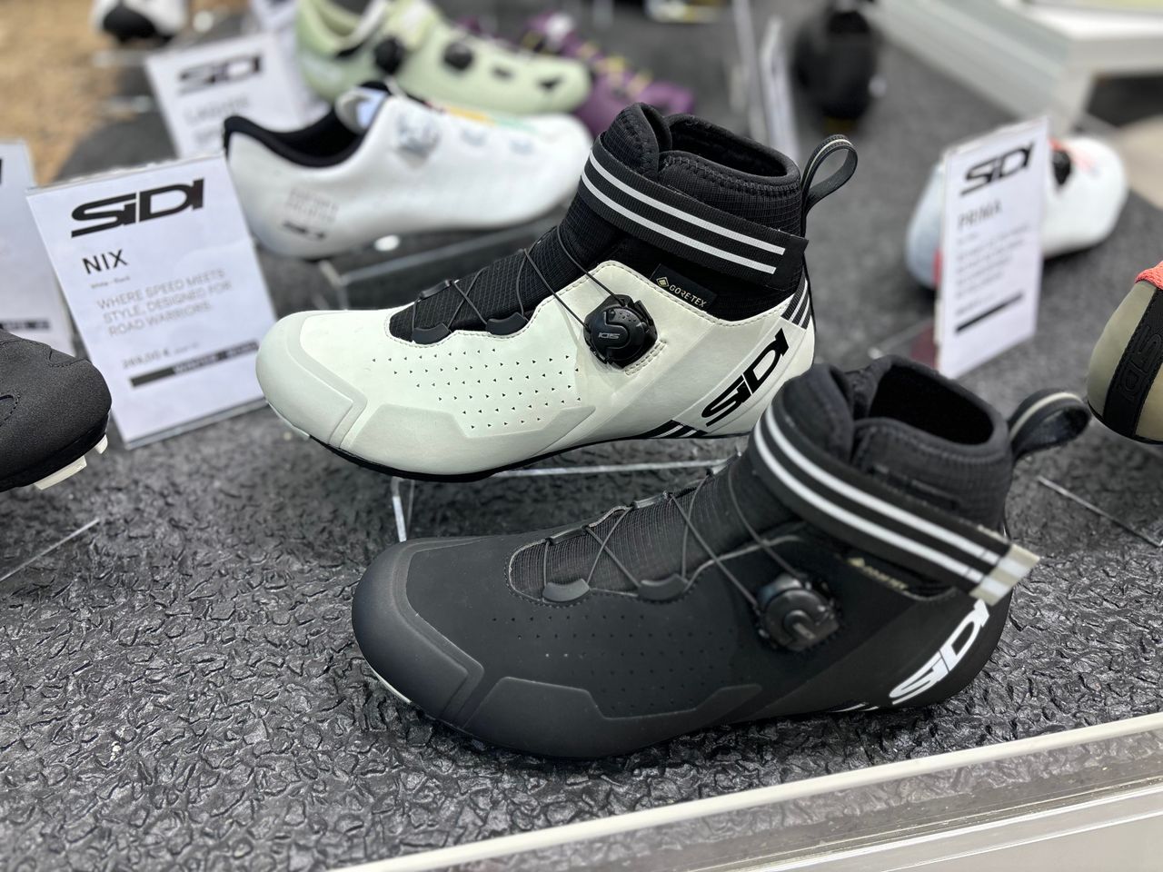 Sidi shoes at Eurobike