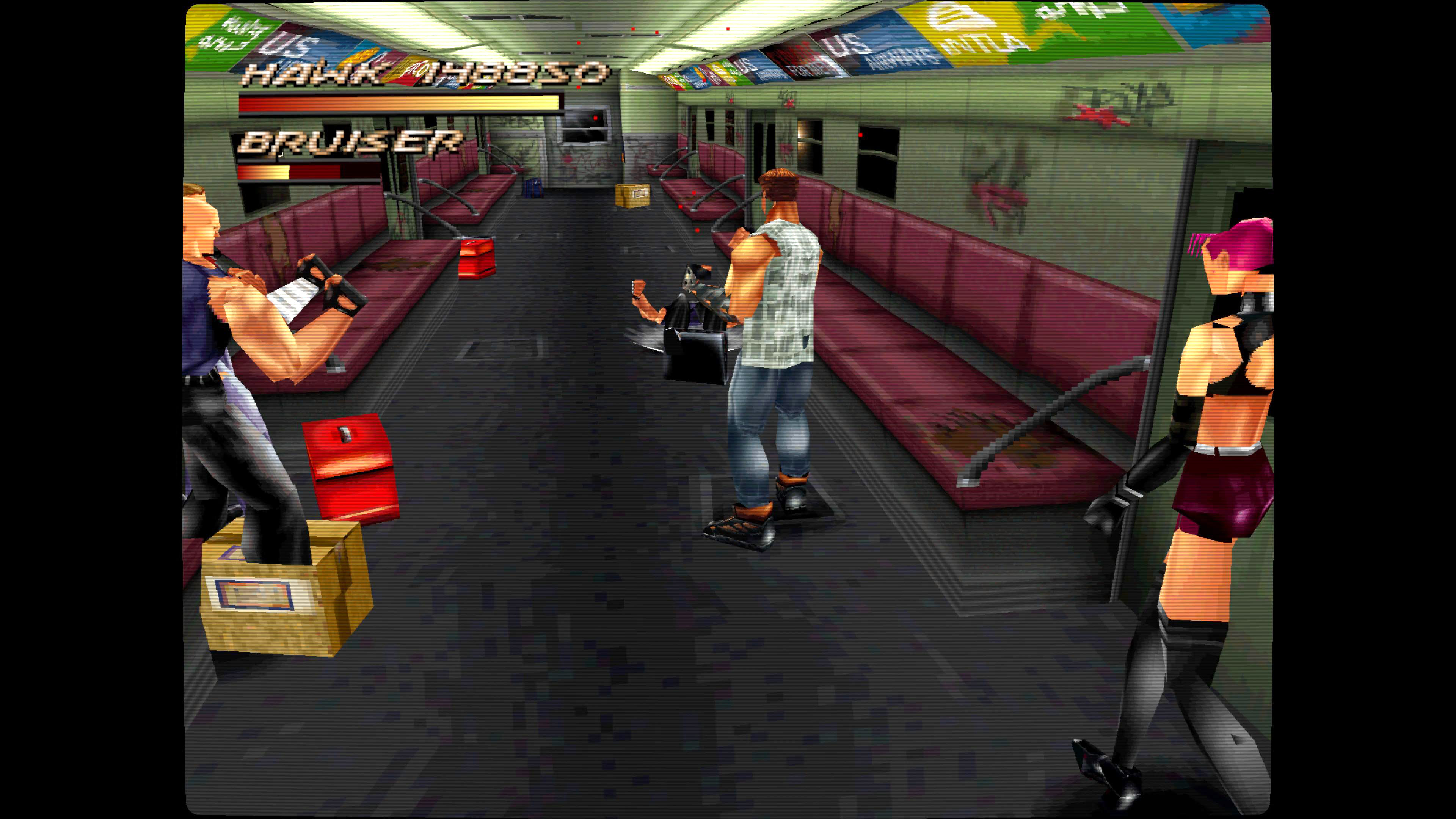 Personajes poligonales 3D en videojuegos de PS1