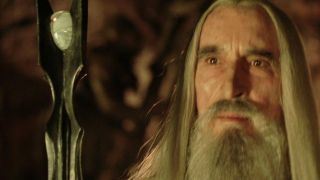 Christopher Lee in The Two Towers