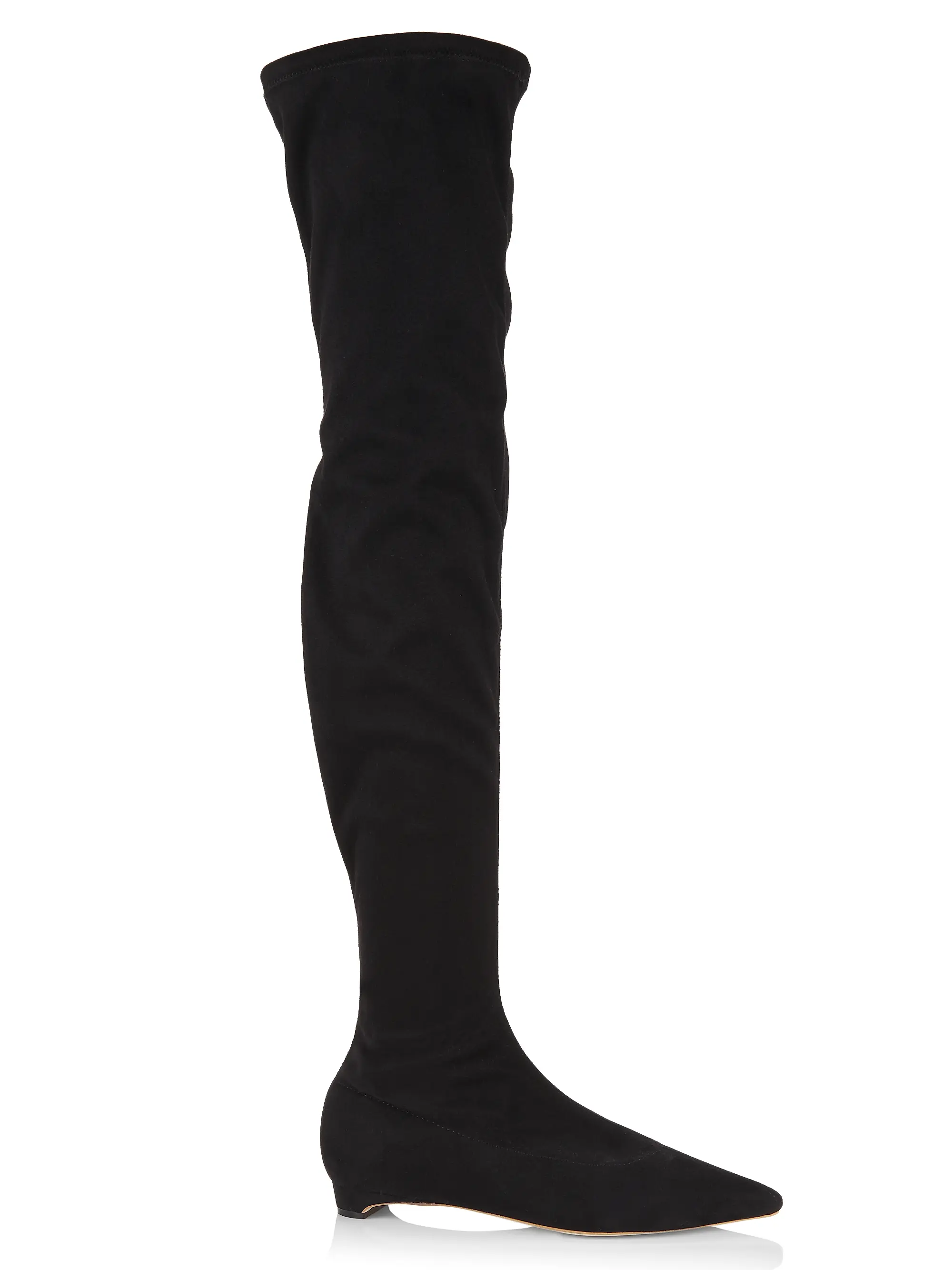 Nicoletta Vegan Suede Over-The-Knee Boots