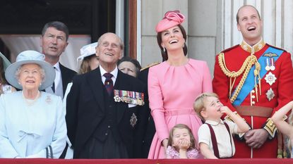 Prince Philip and the royal family