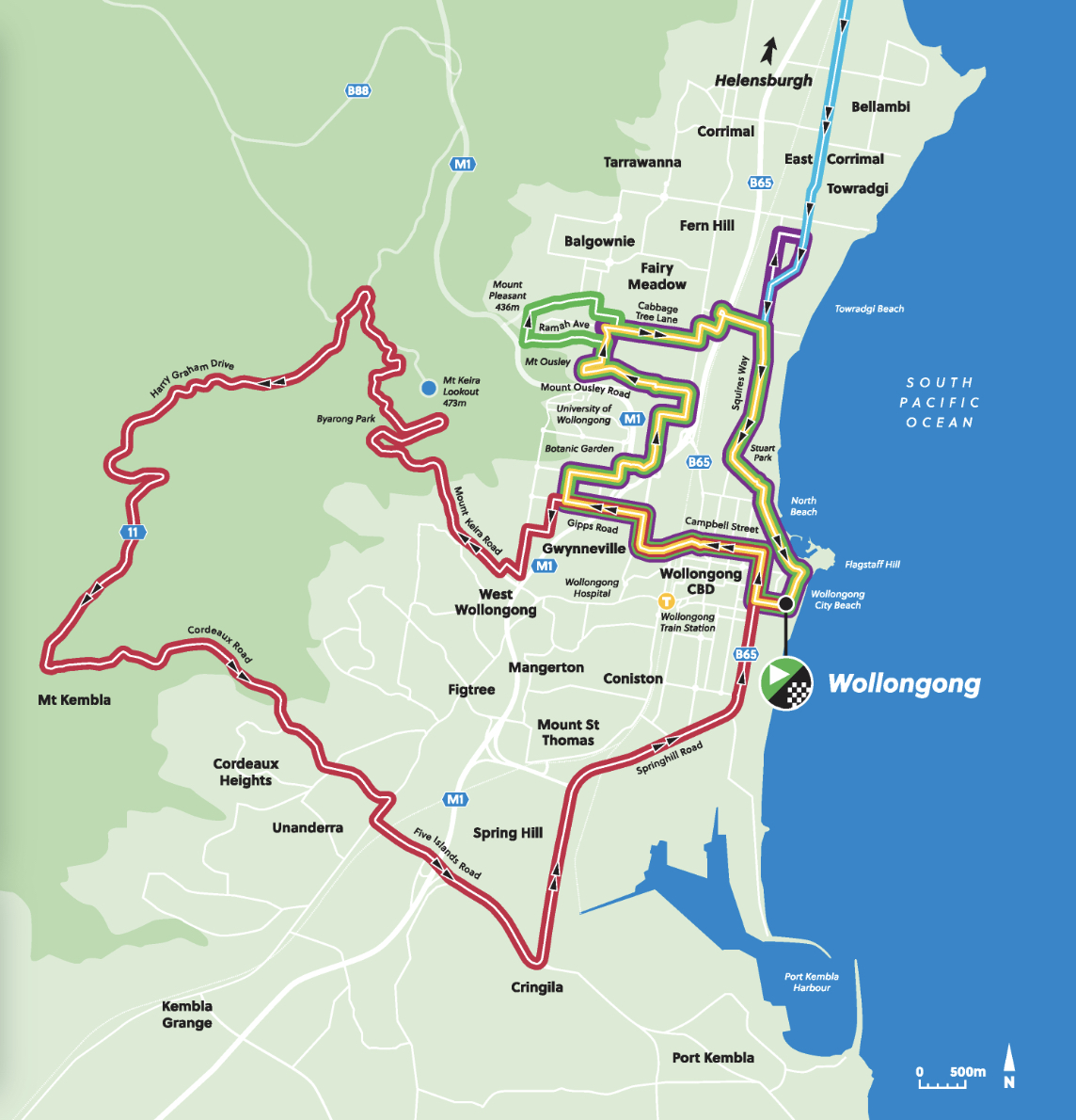 UCI Road World Championships 2022 route Cyclingnews