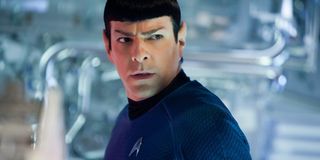 Zachary Quinto as Spock in Star Trek