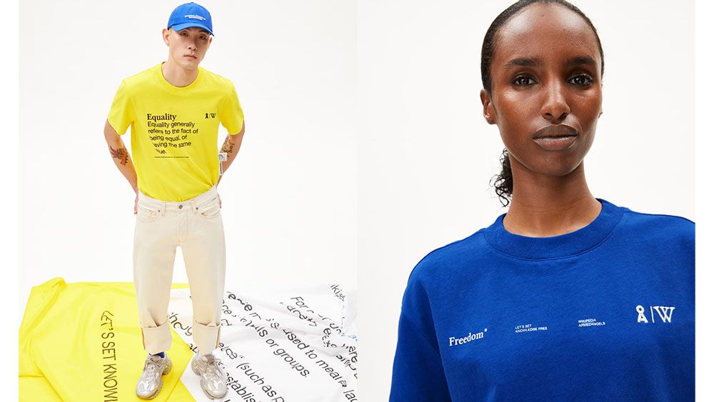 The Wikipedia fashion collection by Armedangels