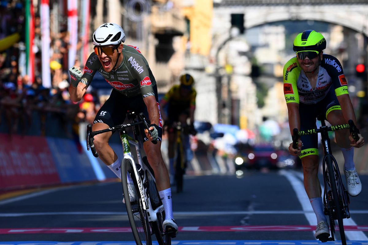 Stefano Oldani victorious on stage 12 of Giro d'Italia in race dominated by the breakaway