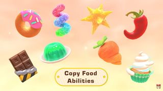 Kirby's Dream Buffet Switch copy food abilities