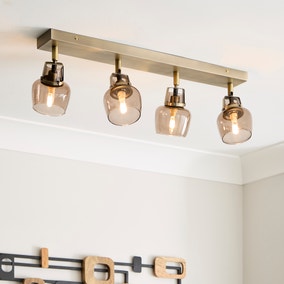 Auburn Modern 4 Light Adjustable Spotlight Bar