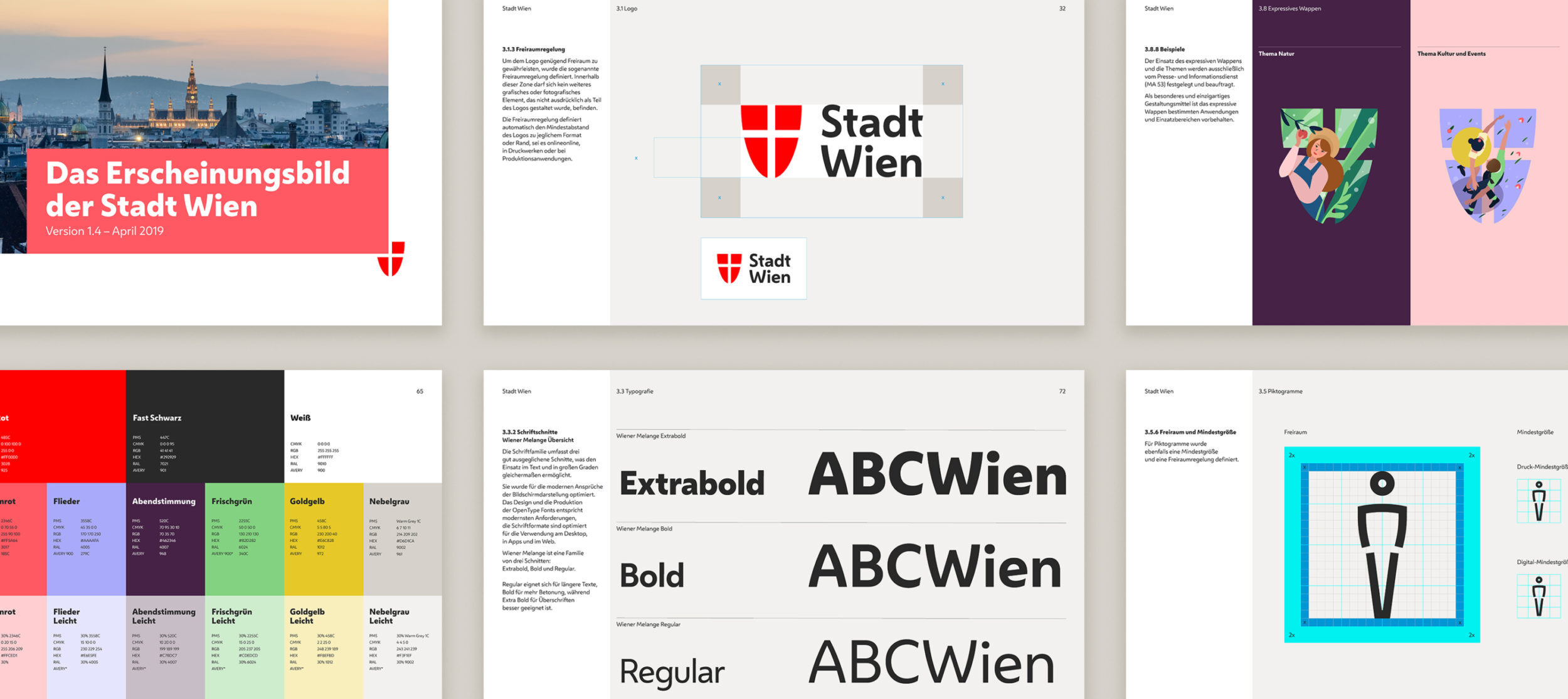 images promoting the city of Vienna