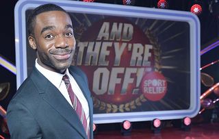 Ore Oduba: ‘It’s really funny when celebrities make a meal of it on And They’re Off!’