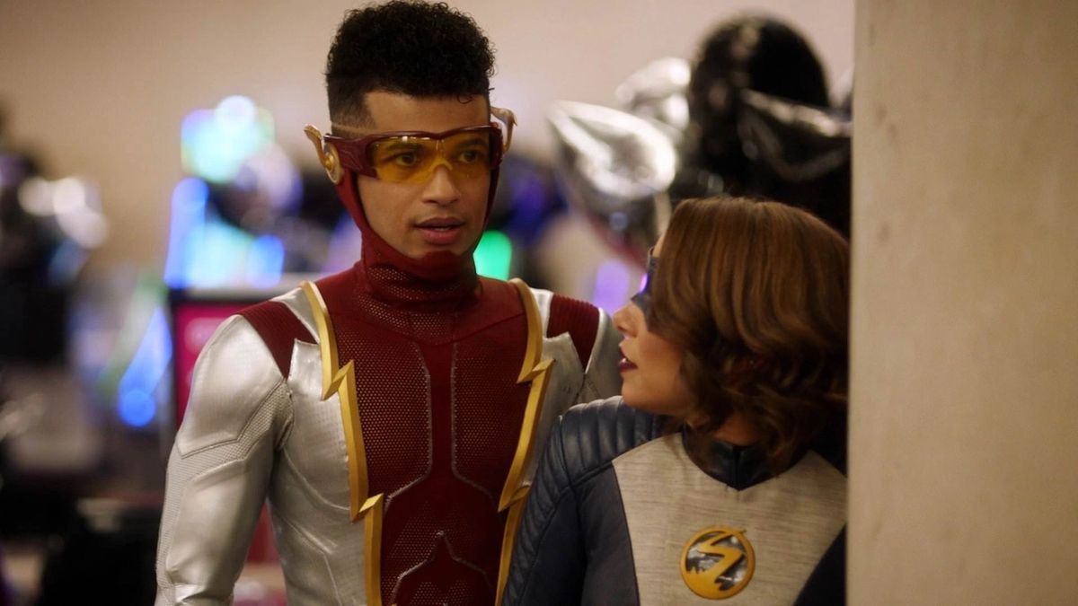 Jessica Parker Kennedy&#039;s XS and Jordan Fisher&#039;s Impulse in The Flash