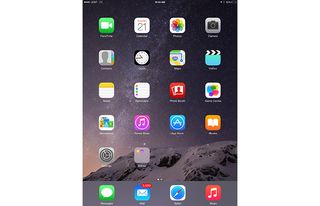 Apple iPad mini 3 Homescreen