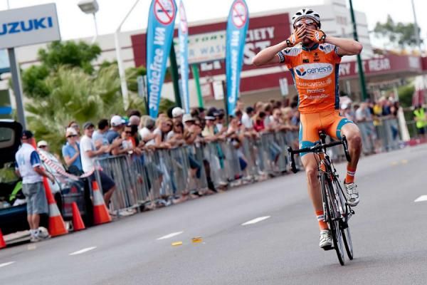 Sam Davis takes the win for Genesys.