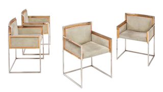 Set of Four Armchair by Alain Delon for Maison Jansen, £14,067