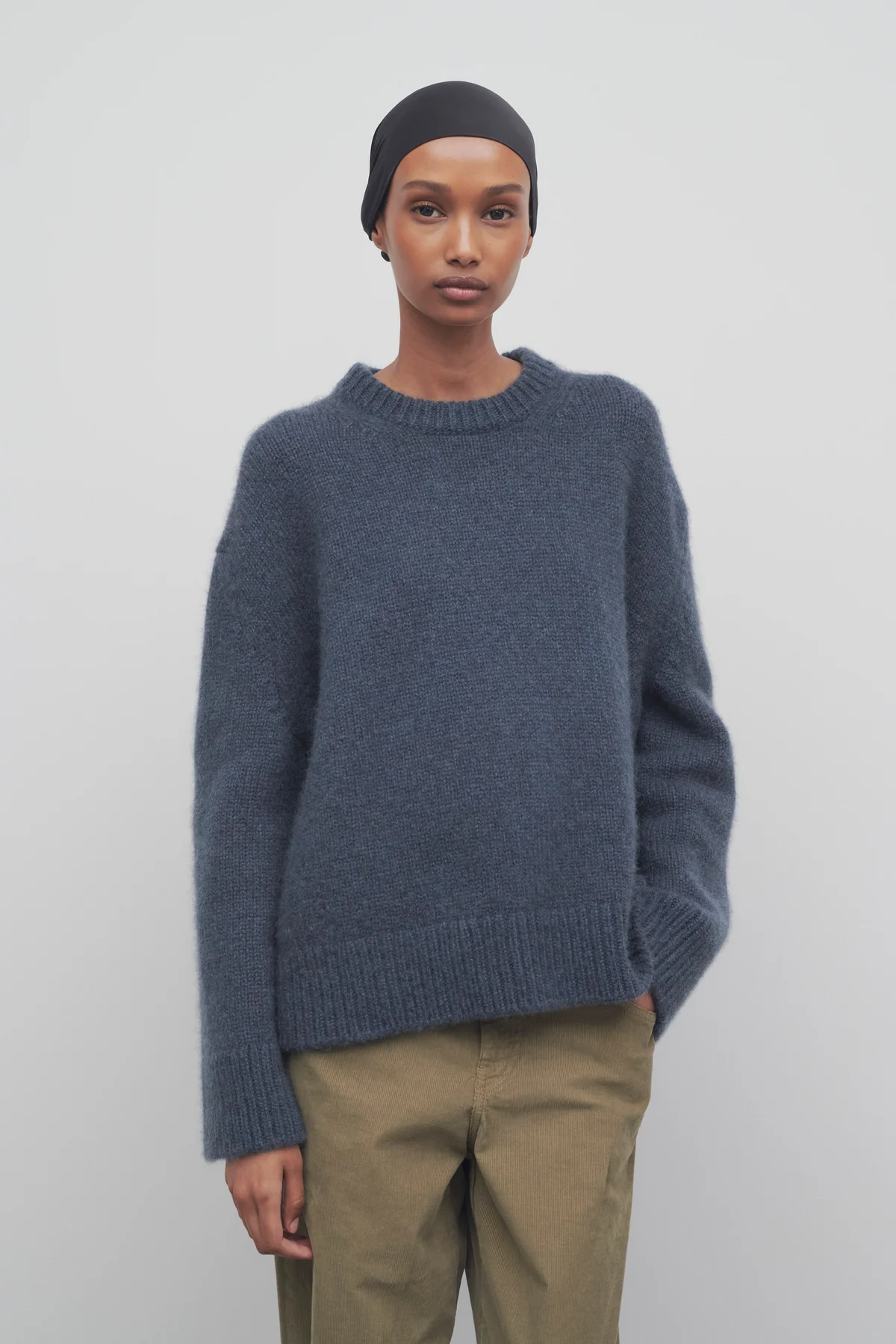 Hamis sweater in cashmere and mohair