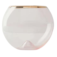 6. Gilded Stemless Wine Glass Was $32