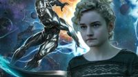 Silver Surfer in Marvel Comics and Julia Garner in Ozark