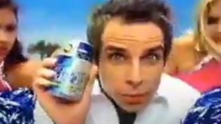 Ben Stiller in a Japanese commercial