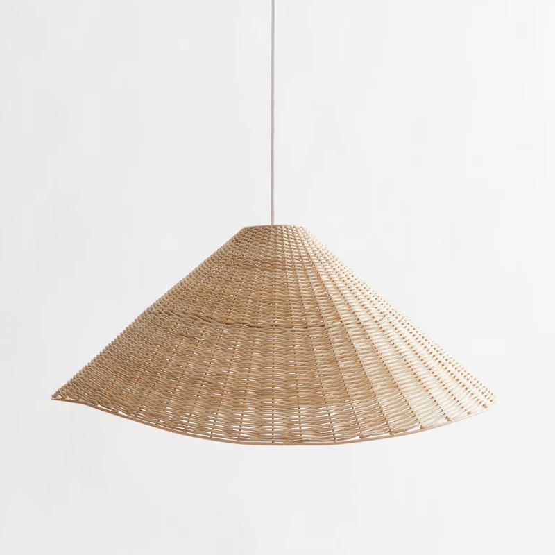 rattan pendant light