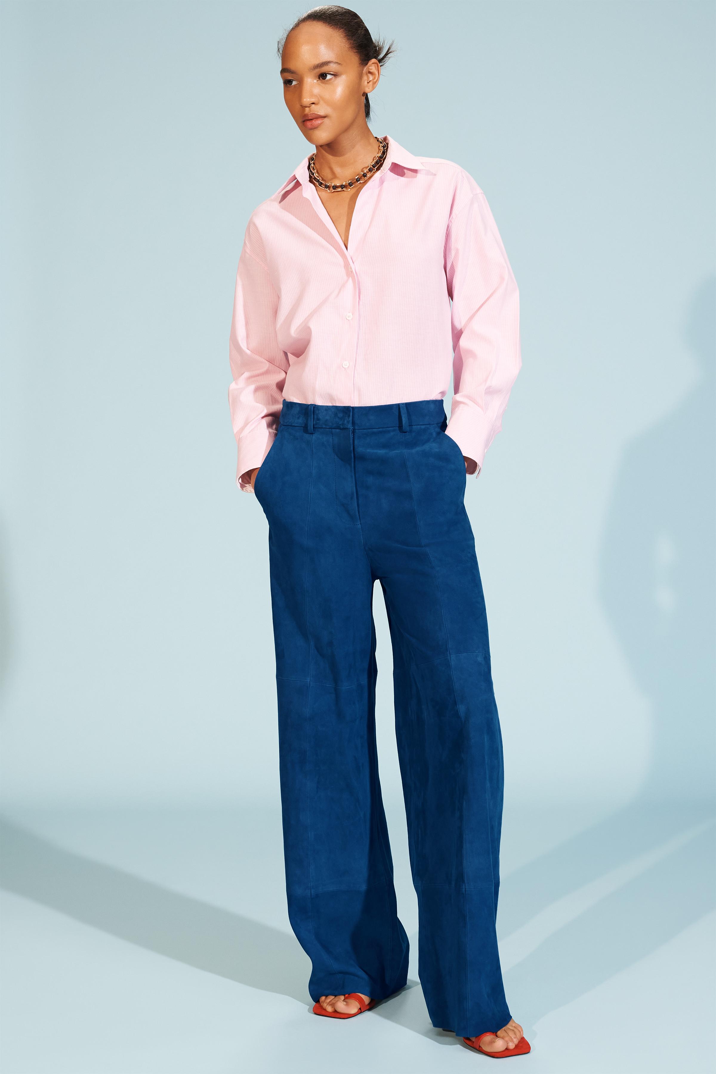 Limited Edition Suede Baggy Pants