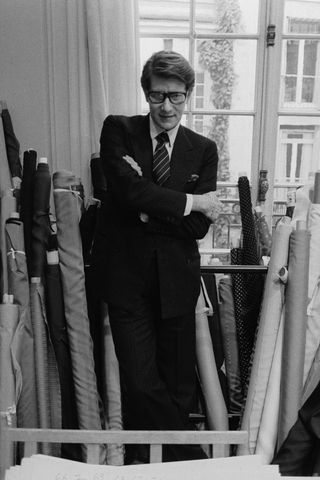 An image of Yves Saint Laurent who said one of the best fashion quotes