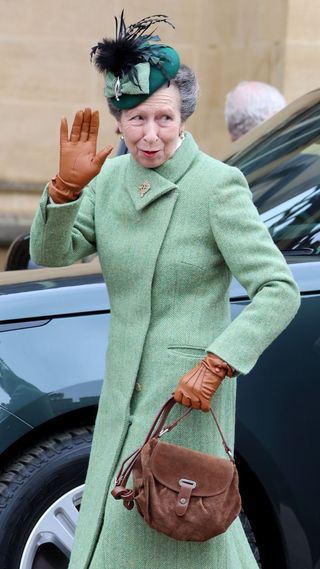 Princess Anne on Easter 2024