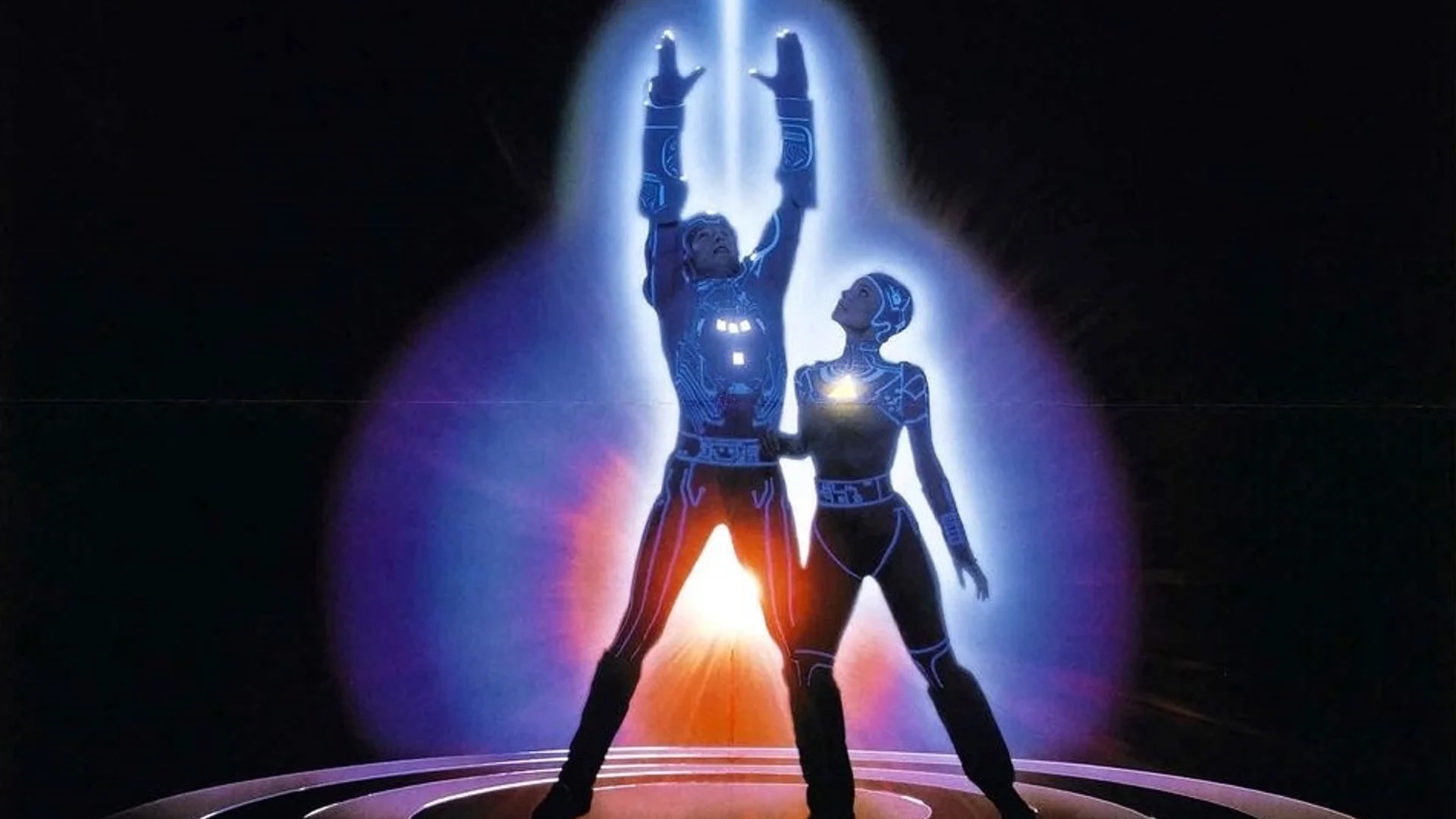 A promotional image from. the movie Tron