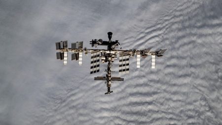 The International Space Station.