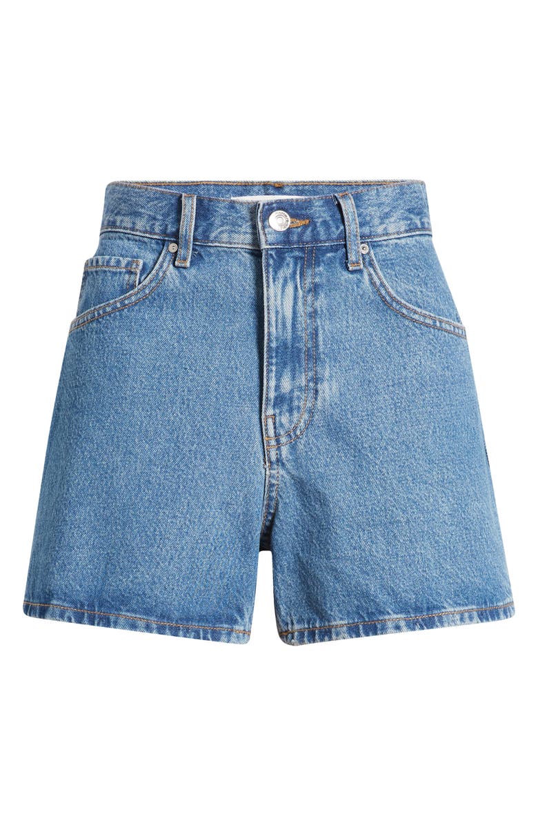 High Waist Denim Shorts