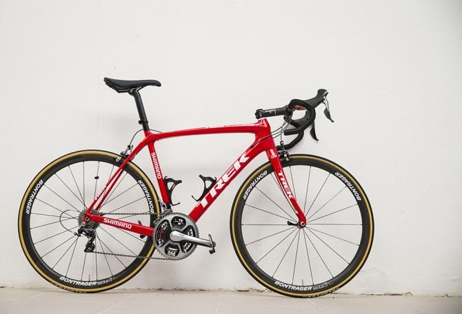 2015 Trek Factory Racing's Domane 6 Series in viper red