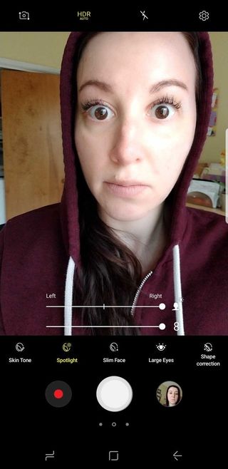 It may horrify you how effective the Galaxy S8's beauty modes are.