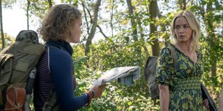 A Quiet Place Part II Millicent Simmonds and Emily Blunt